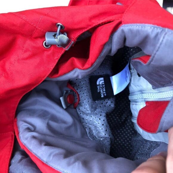 VINTAGE The North Face Dominant Triclimate Jacket XL Red/Gray - Picture 12 of 16